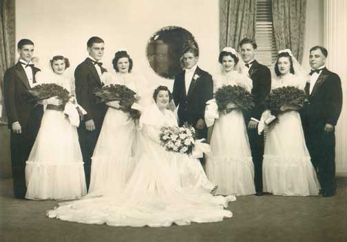 ross wedding